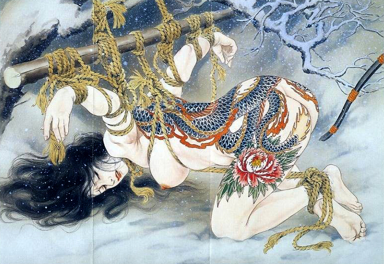 Ozuma Kaname — шибари — рисунок №82
