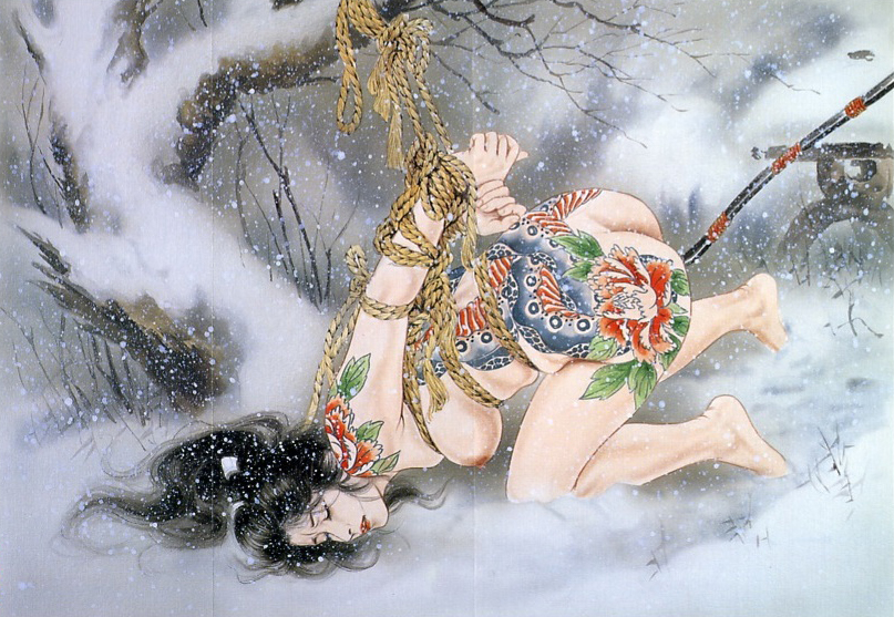 Ozuma Kaname — шибари — рисунок №84