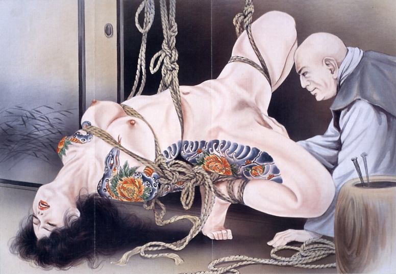 Ozuma Kaname — шибари — рисунок №106