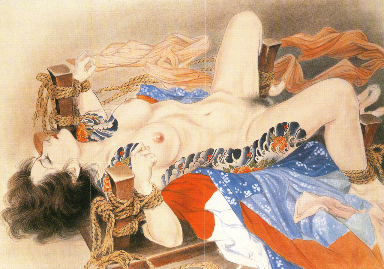 Ozuma Kaname — бондаж — рисунок №132