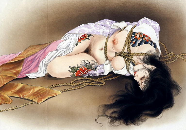 Ozuma Kaname — шибари — рисунок №145