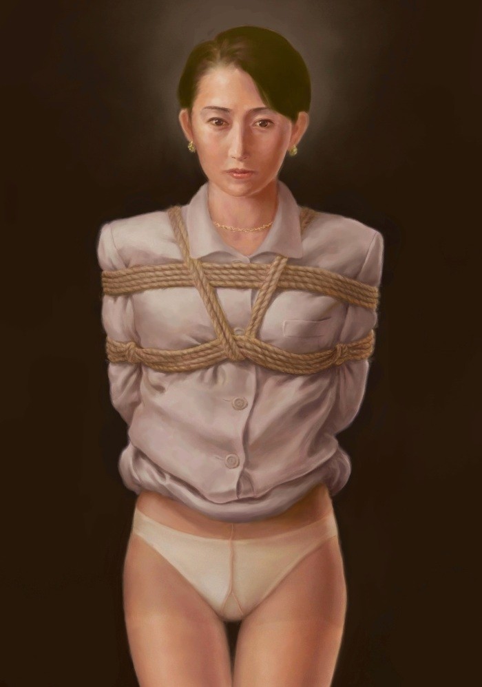 Nariyuki Yasuda — бондаж — рисунок №613
