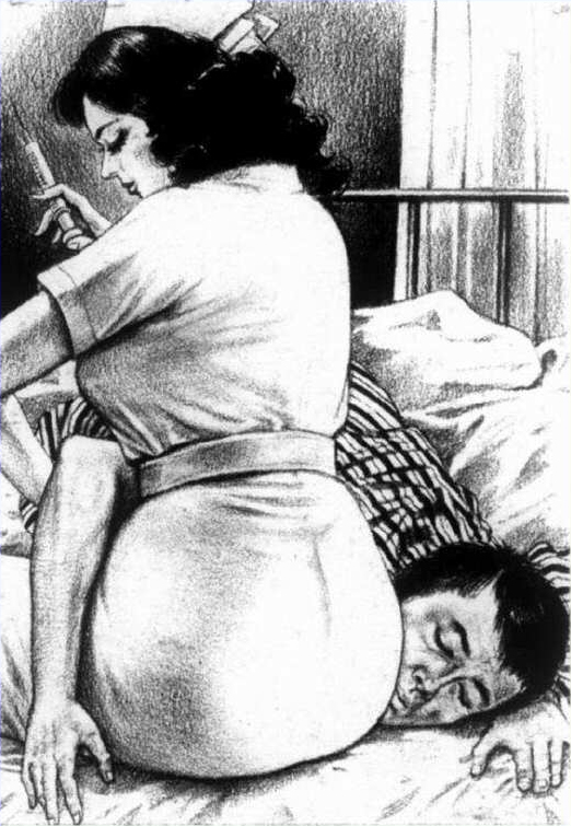 Namio Harukawa — фемдом, медфетиш — рисунок №795